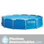 Piscina Intex Metal Frame 366x76 cm con Depuradora 56996