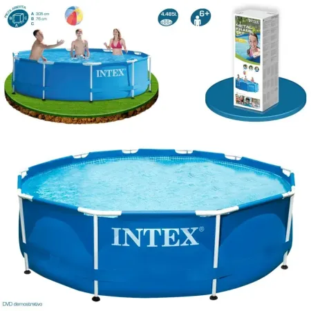 Piscina Intex Metal Frame 305x76 cm sin Depuradora 56997