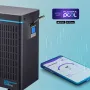 Bomba de Calor Full Inverter para piscinas elevadas o enterradas hasta 30 m3