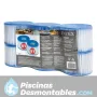 Pack 12 Cartuchos Filtro Purespa Tipo s1 Intex 29011