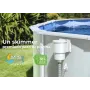 Skimmer Piscina Elevada y Boquilla de Impulsion Blanco Gre AR100