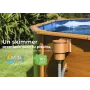 Skimmer Piscina Elevada y Boquilla de Impulsion Marrón Gre AR100W