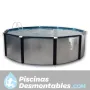 Piscina Toi Silver Luna Circular 350x120