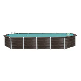 Piscina de Madera Composite 806x386x124 8983