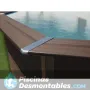 Piscina de Madera Composite 806x386x124 8983