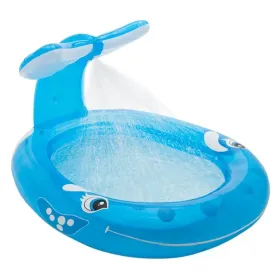 Piscina Hinchable Spray Ballena 208x157x99 cm 57435