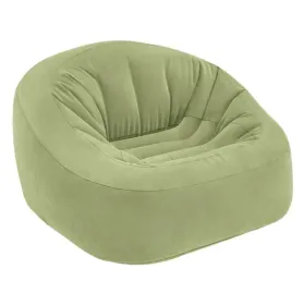 Sillón Verde Beanless Bag Club 124x119x76 cm Intex 68576