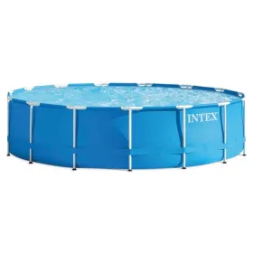 Piscina Intex Metal Frame 457x107 cm Set Completo 28234