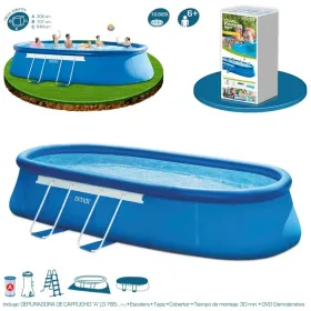 Piscina Intex Oval Frame 549x305x107 cm Set Completo 54932