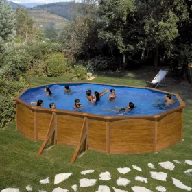 Piscina Gre Wet Madera 500x300x120 KIT500WQGRE