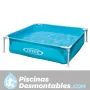 Piscina Mini Frame Azul 122x122x30 cm 57173NP