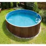 Piscina Azuro Imitación Madera 360x120