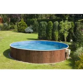 Piscina Azuro Imitación Madera 550x120