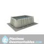 Piscina Jilong Passaat Tubular Gris 400x200x99 cm 17726FR