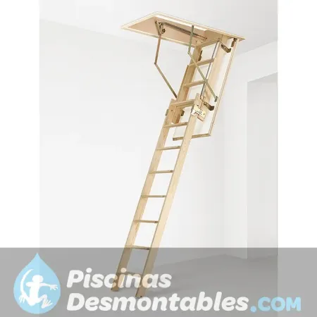 Escalera escamoteable Thermo (120 x 70 cm, Aislamiento térmico: 1,9 W/m²K)