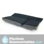 Sillón air deluxe de aluminio con 7 posiciones